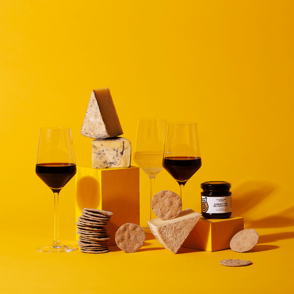 wine and cheese