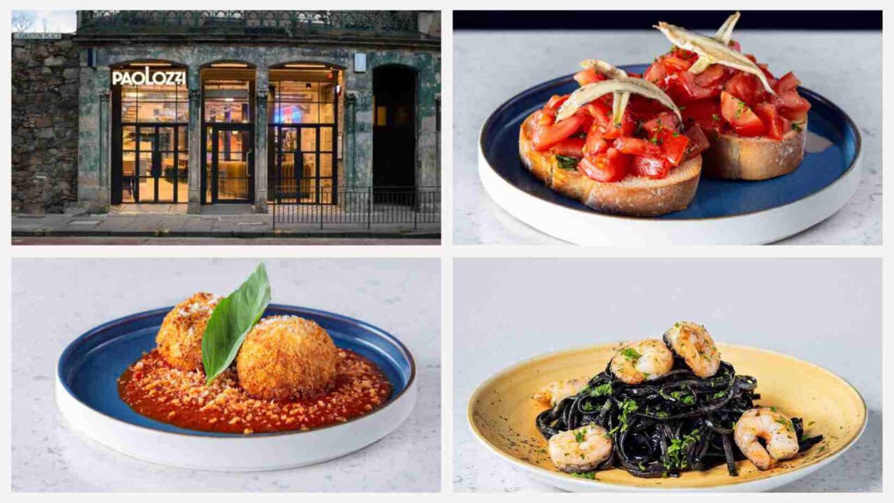 Paolozzi is one of the best Italian restaurants in Edinburgh’s city centre.