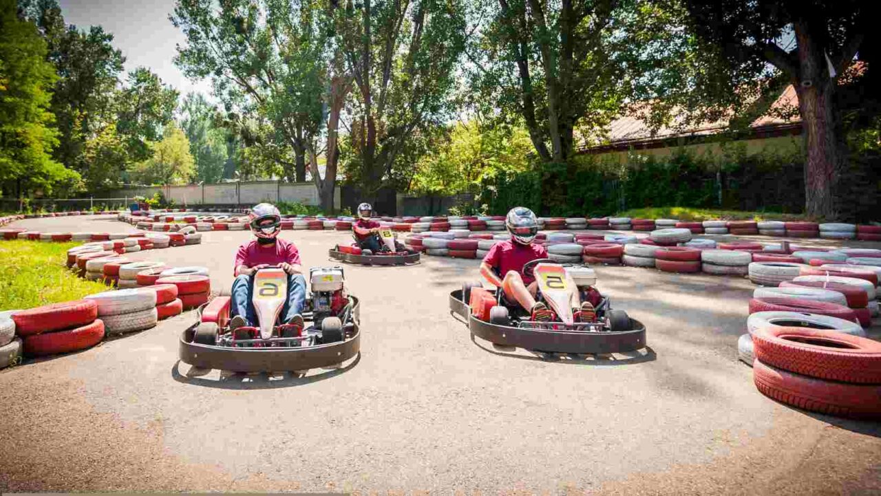 Go-karting in Bristol is an exhilarating idea for a stag do