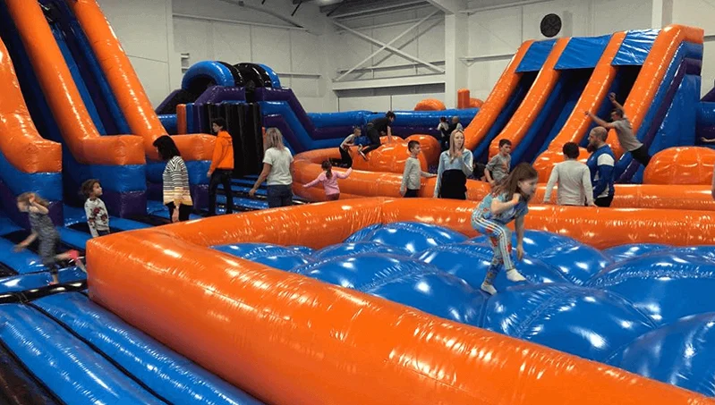 Inflata Nation Theme Park offers indoor birthday party venues in Birmingham