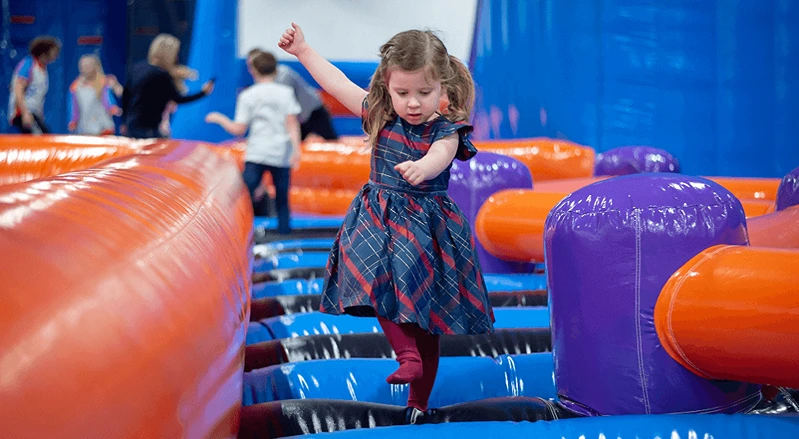 Inflata Nation offers birthday party venues in Glasgow Southside