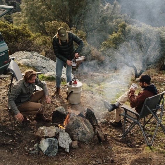 camping is one of the most unique stag do activity ideas