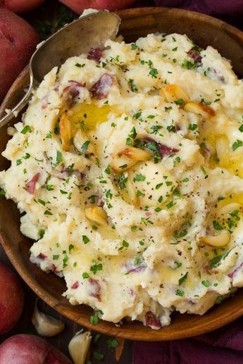 creamy mashed potatoes are great christmas dinner starters ideas