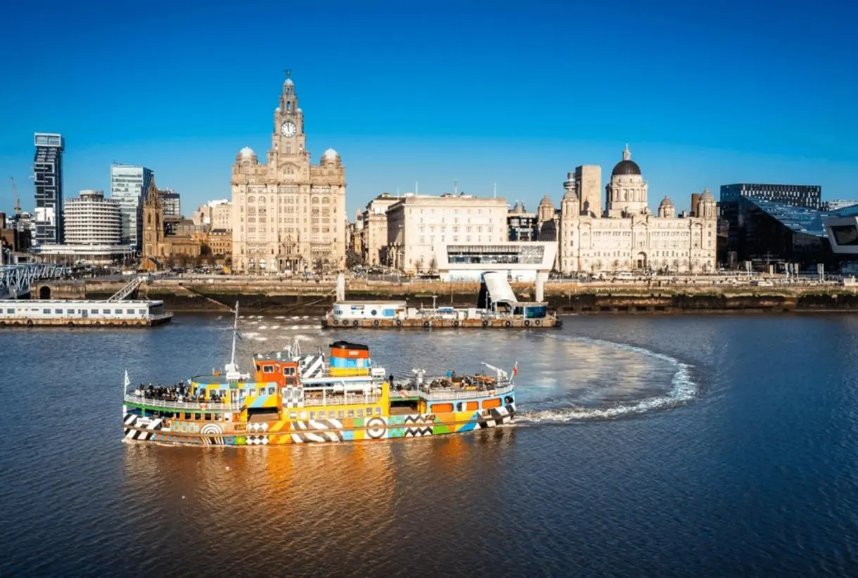 Cruising the Mersey is among fun things to do in Liverpool for couples
