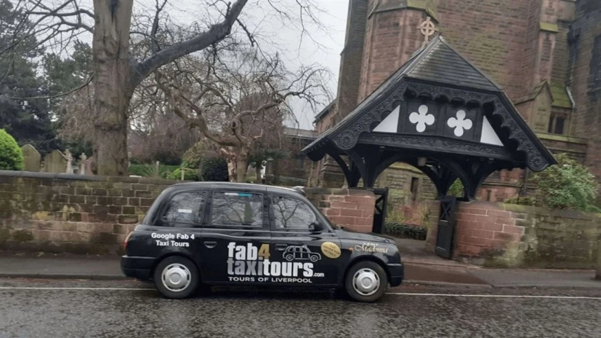 The Beatles Taxi Tour is one of the fun things to do in Liverpool for couples