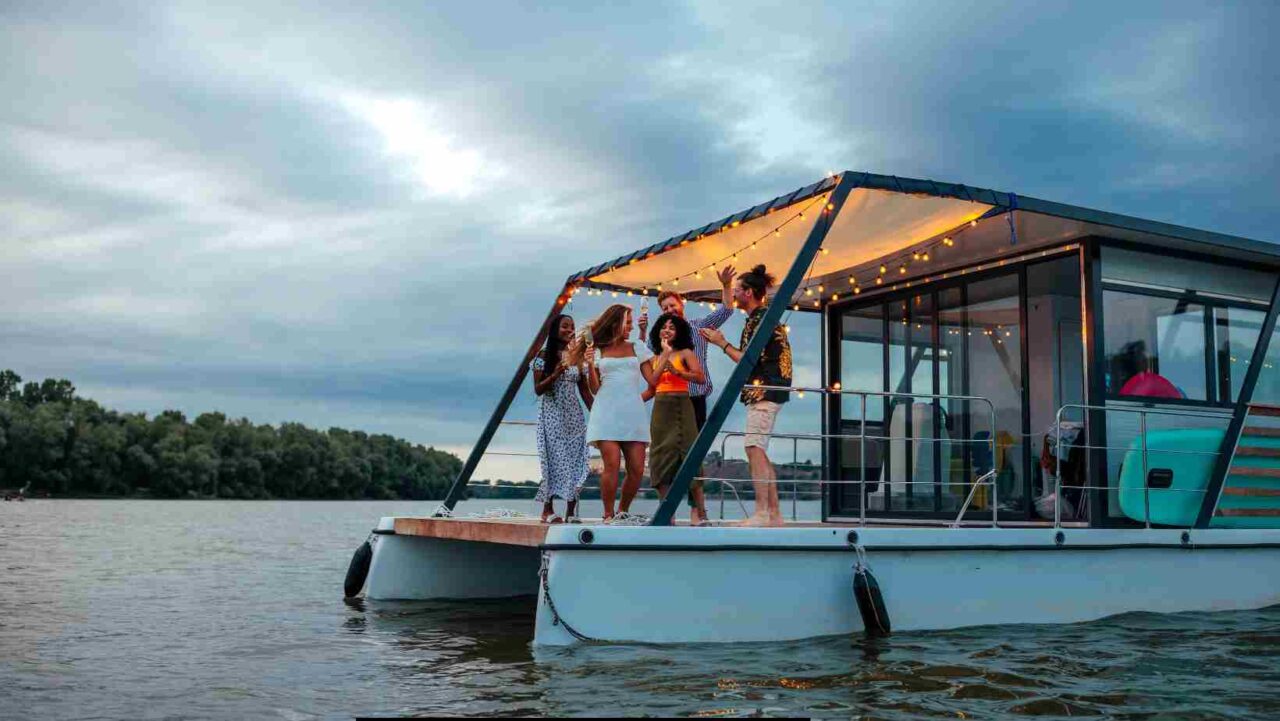 Boat Party is an exciting outdoor birthday idea in Glasgow