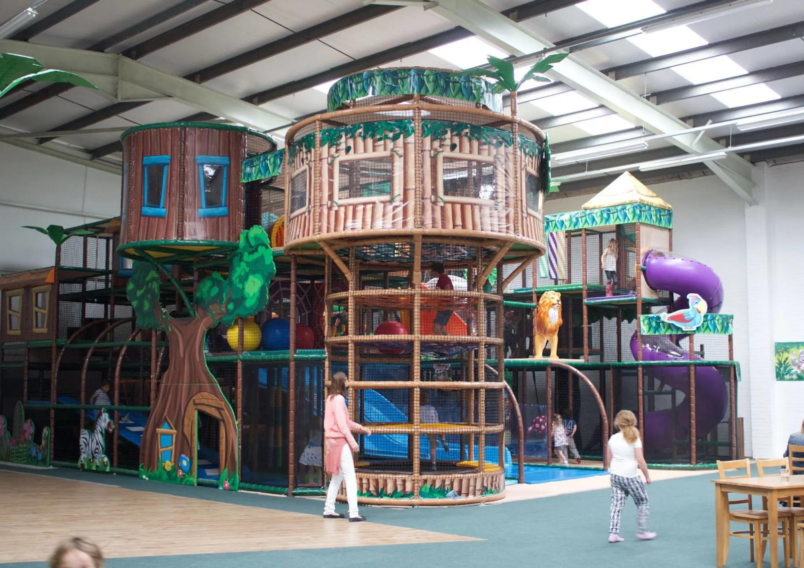 Jungle Kingdom is a trampoline park and birthday party venue in Swindon