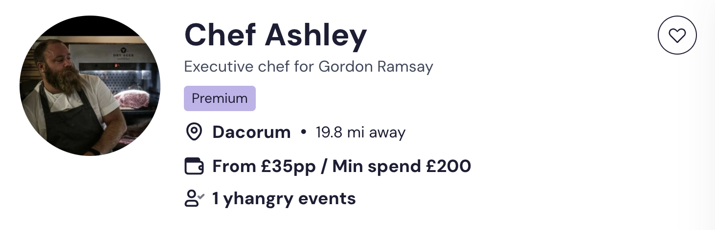 Chef Ashley BBQ catering in London