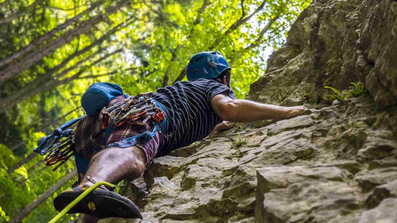 Rock Climbing in Glasgow is a thrilling activity.