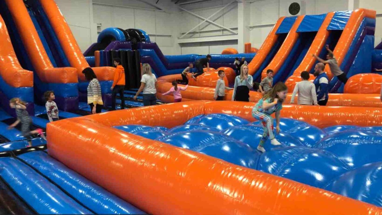 Inflata Nation is a great kid's birthday party venue in Peterborough.