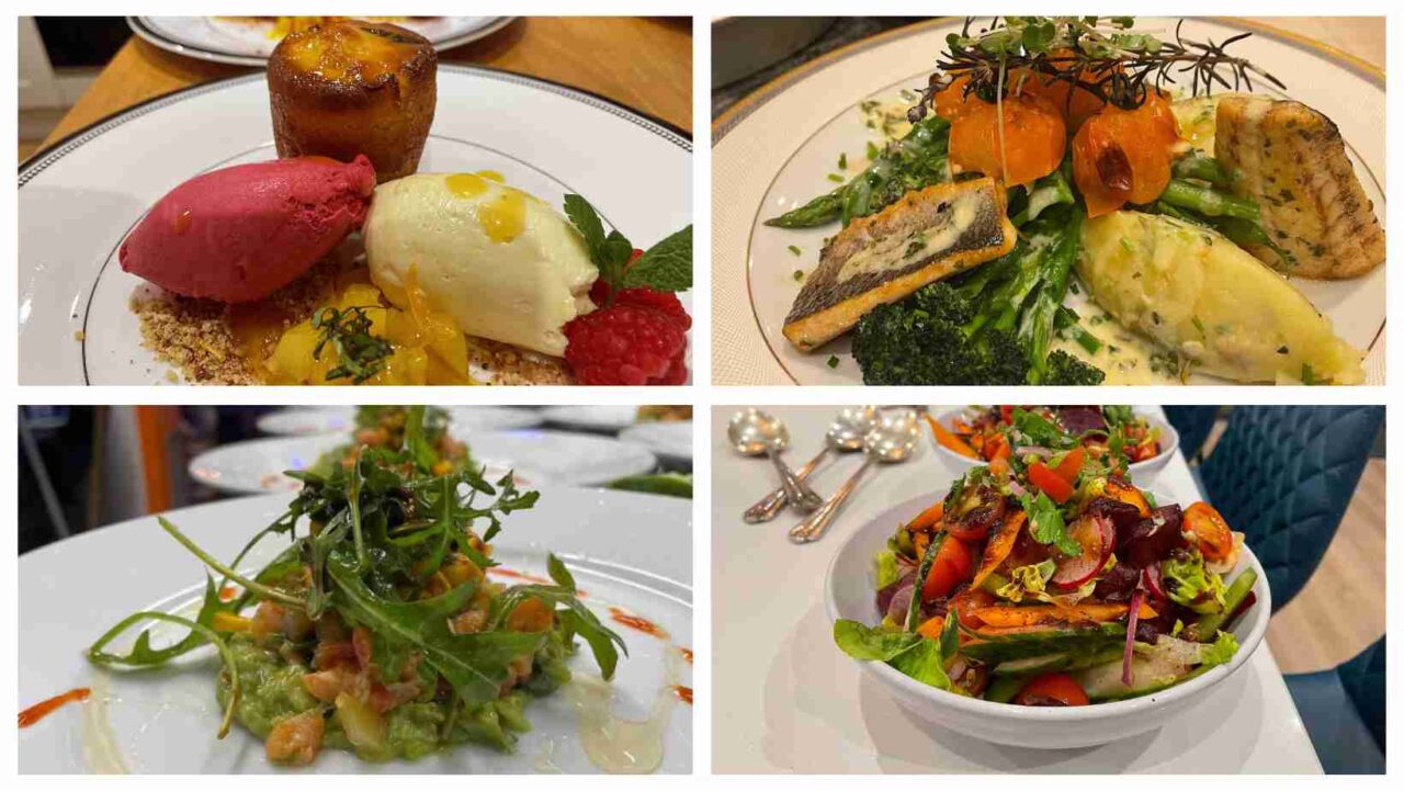 Dishes from Chef Fouad’s Bristol cooking classes