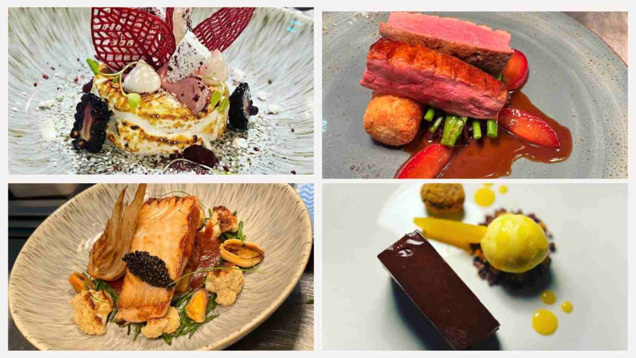 Exciting dishes from couples cooking classes in Glasgow.