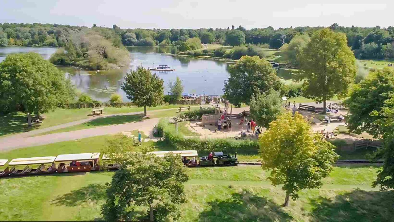 Visiting Nene Park is a fun thing to do in Peterborough.