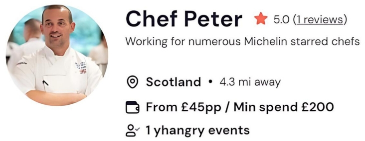 Chef Peter’s Italian cooking classes in Glasgow are becoming popular