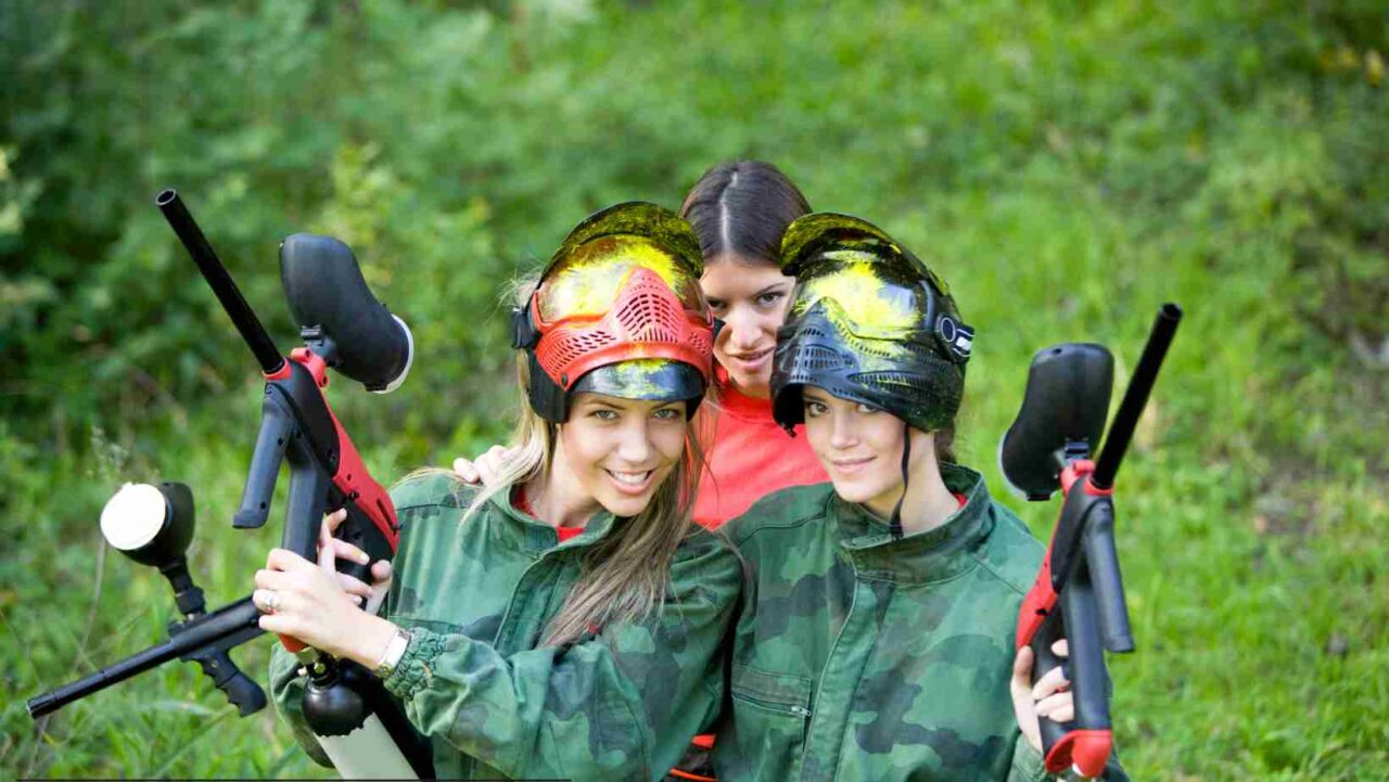 Paintballing in Glasgow can be very thrilling.