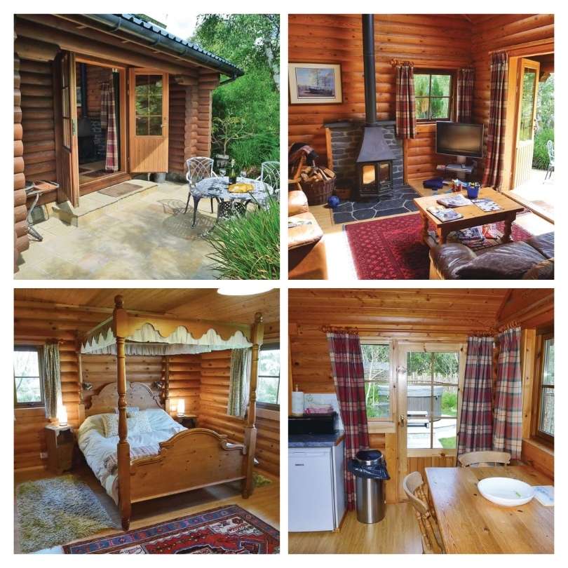 Morning Lodge offers luxury self-catering in Scotland for 2.