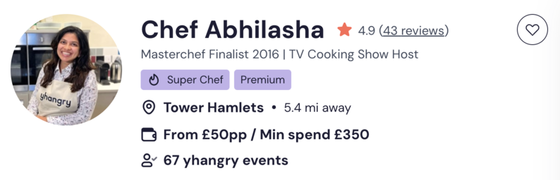 chef abhilasha