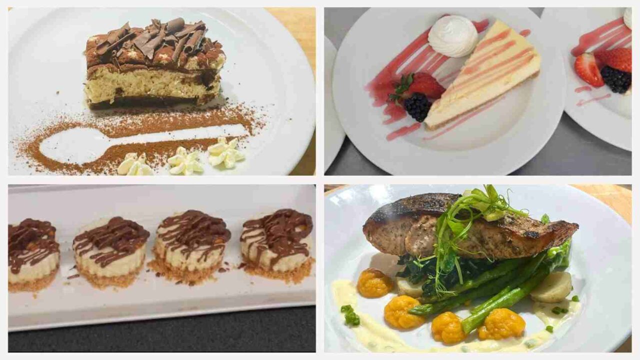 Exquisite dishes from Chef Vimbai’s cooking classes near Sheffield.