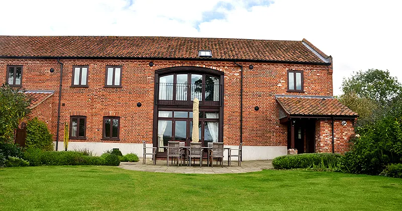 Kingfisher Barn, a luxury cottage in Norfolk.