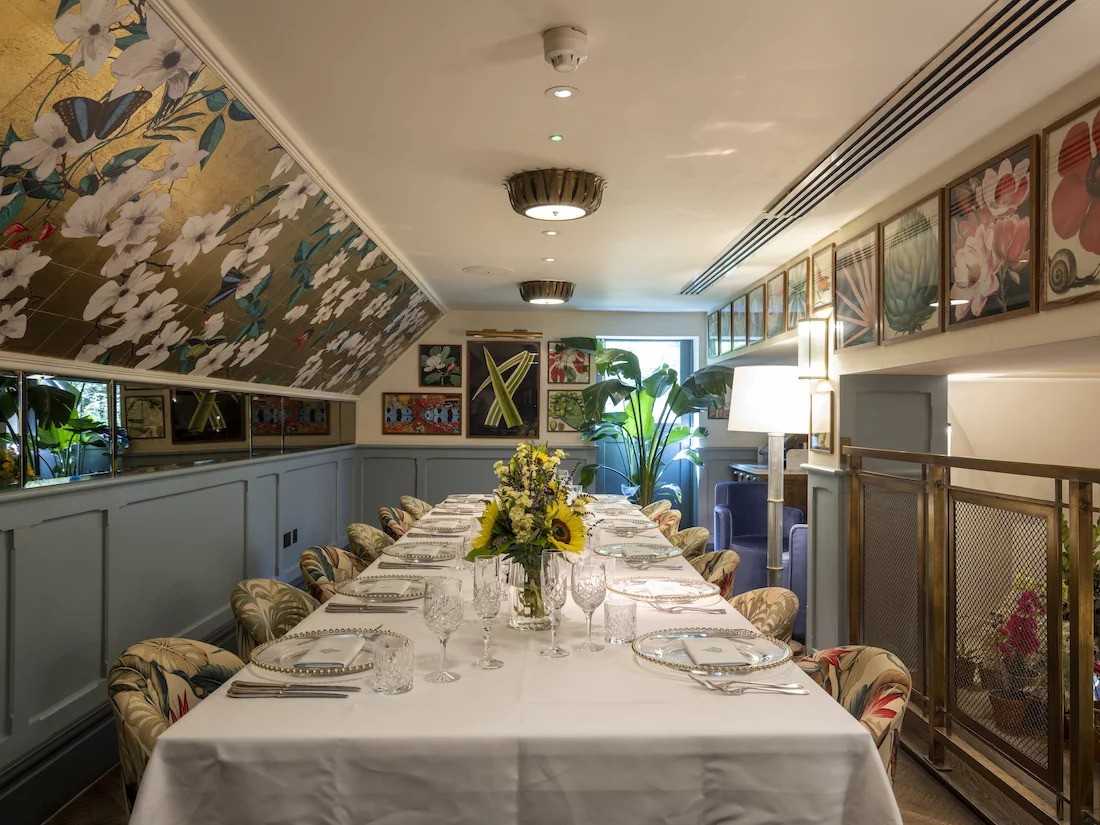 The Mezzanine, a private dining venue in Surrey