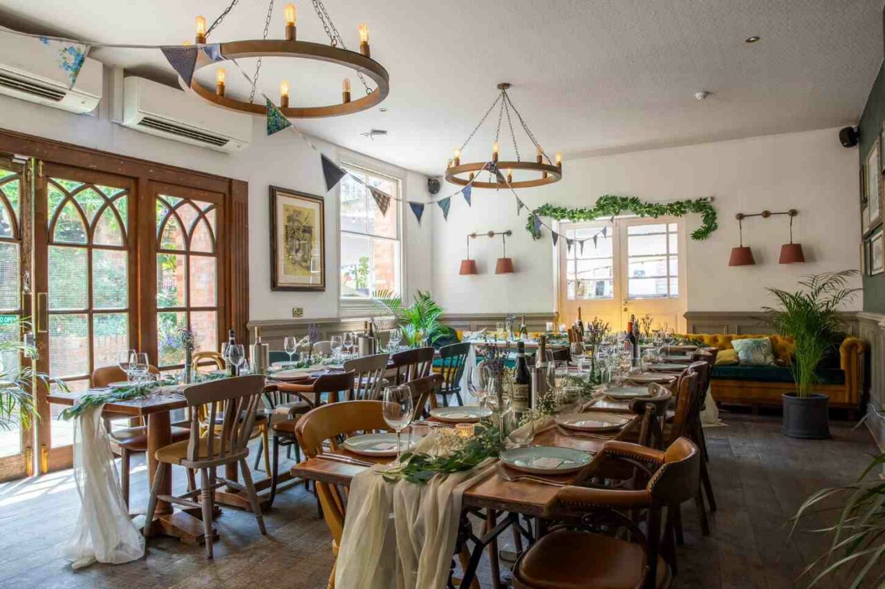 The City Gate Pubs and Rooms offering office Christmas party venues in Exeter.
