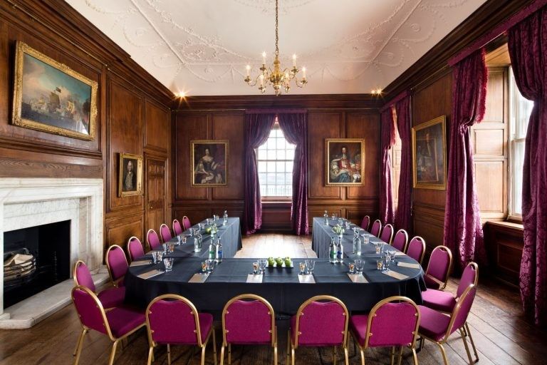 The Admiral’s House in the Old Royal Naval College, a regal private dining in Islington