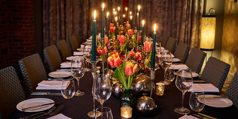 For the best private dining in Oxford, book Malmaison.