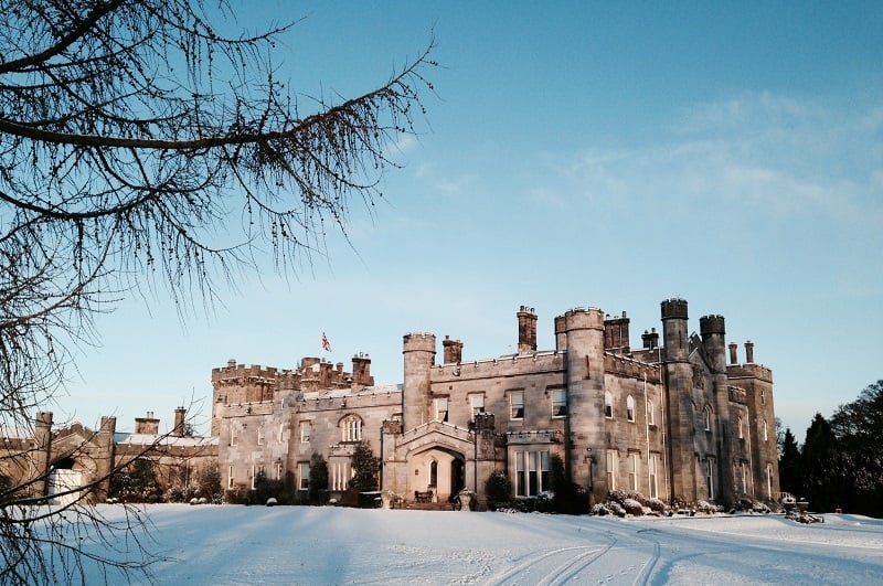 Dundas Castle is great for a big Christmas party in Edinburgh.