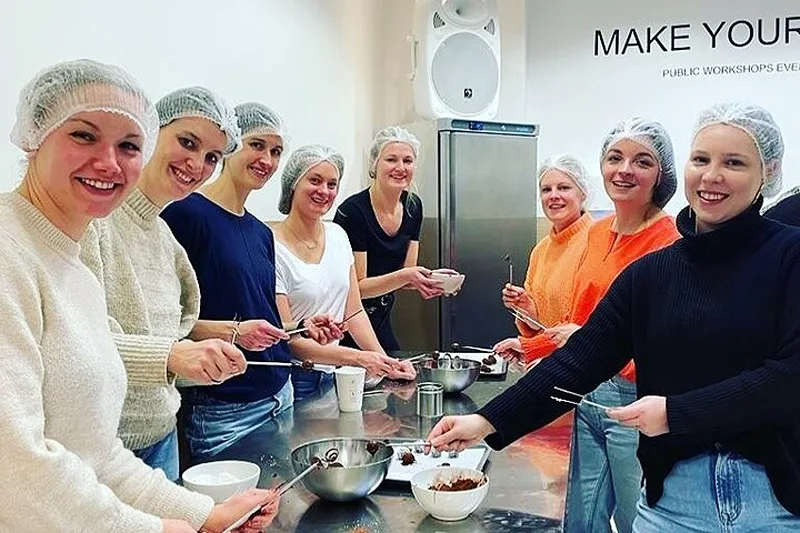 For small hen do ideas, try a chocolate masterclass.