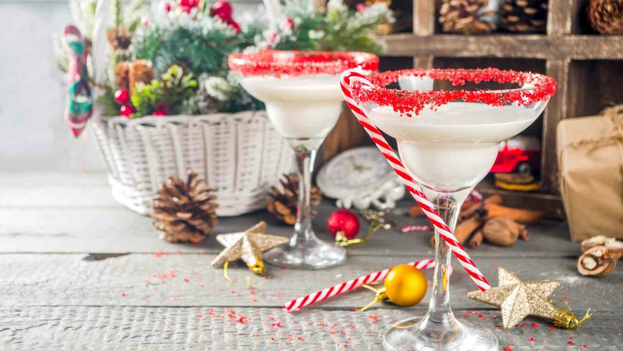 A cocktail masterclass is an interactive work Christmas party idea.