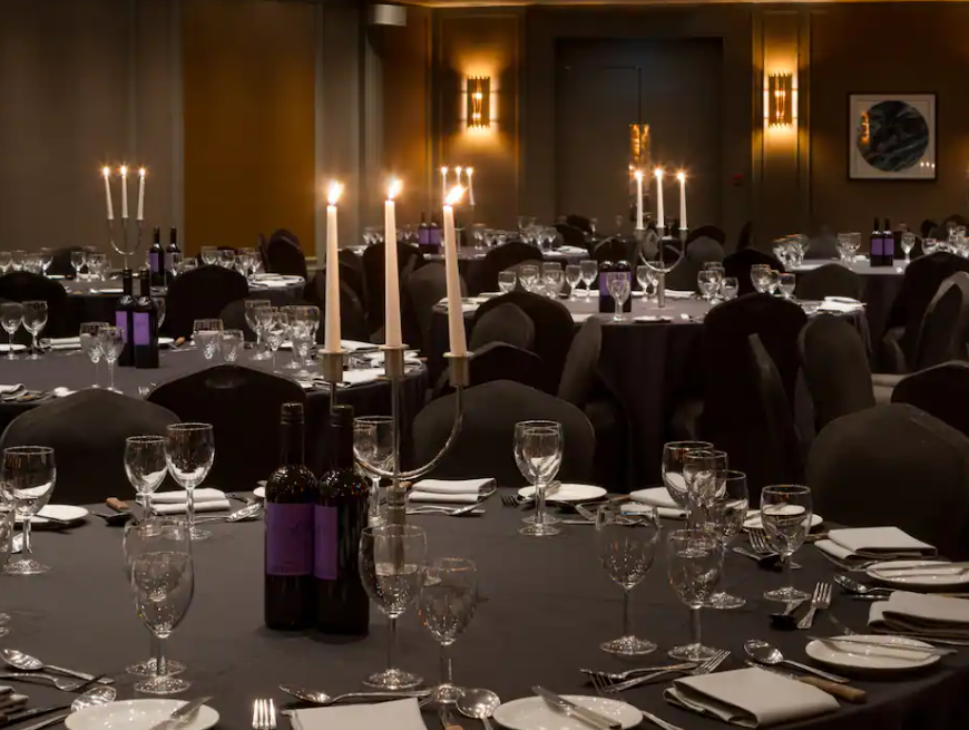 The Hilton Hotel as a Christmas party venue in Cardiff