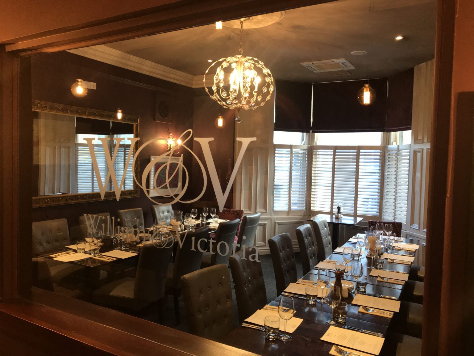 The Montpellier Room for private dining in Harrogate