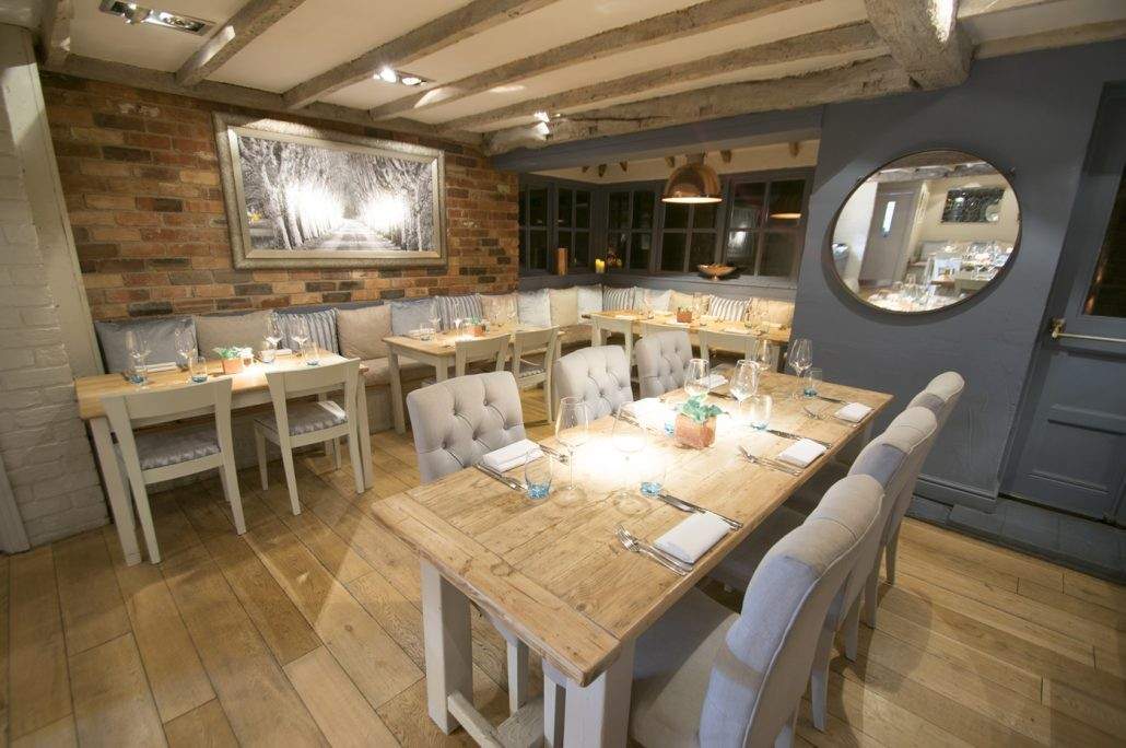 The Punchbowl Lapworth, a private dining venue in Warwickshire.