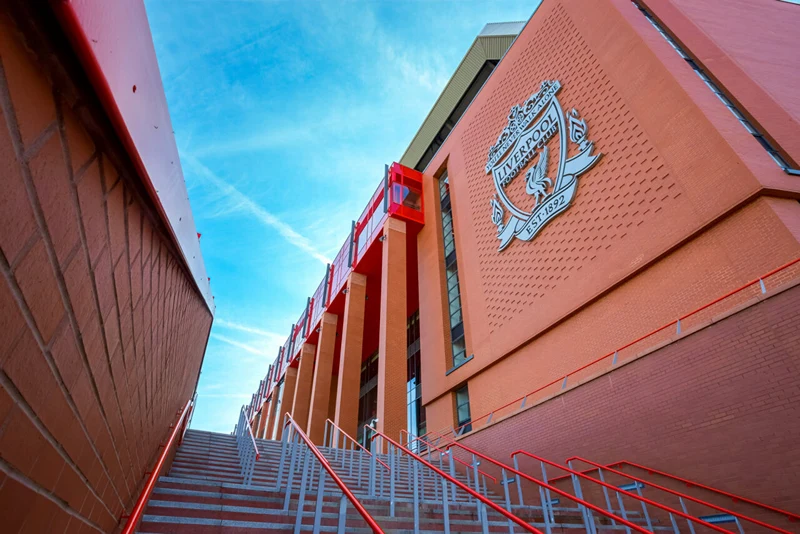 Visiting the Anfield Stadium is among the things to do in Liverpool for stag dos.