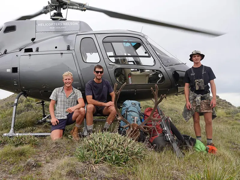 A helicopter ride is among UK stag do ideas.