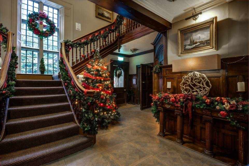  Whitley Hall Hotel in Sheffield, a Christmas party venue.
