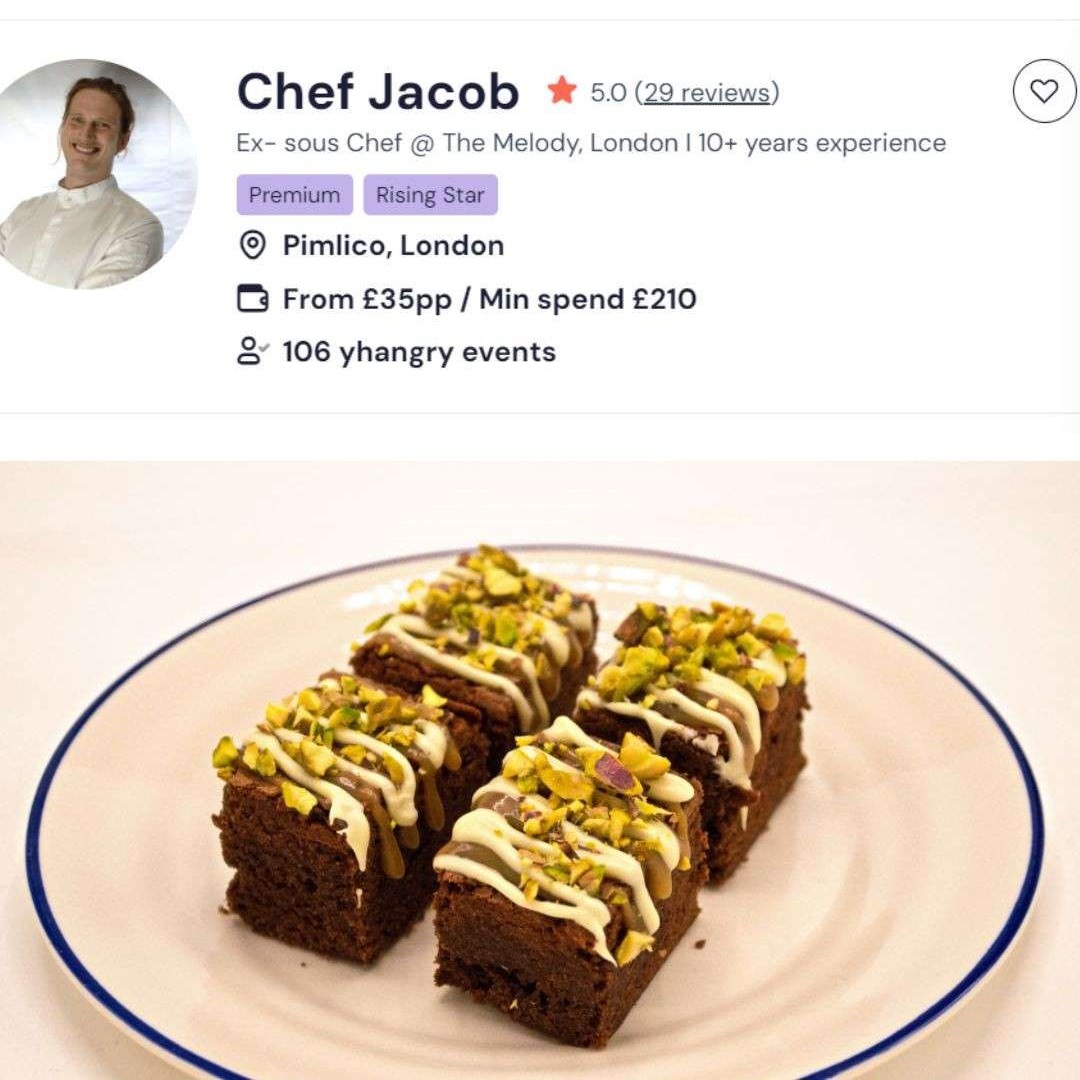 Cake-baking classes in Birmingham by Chef Jacob.
