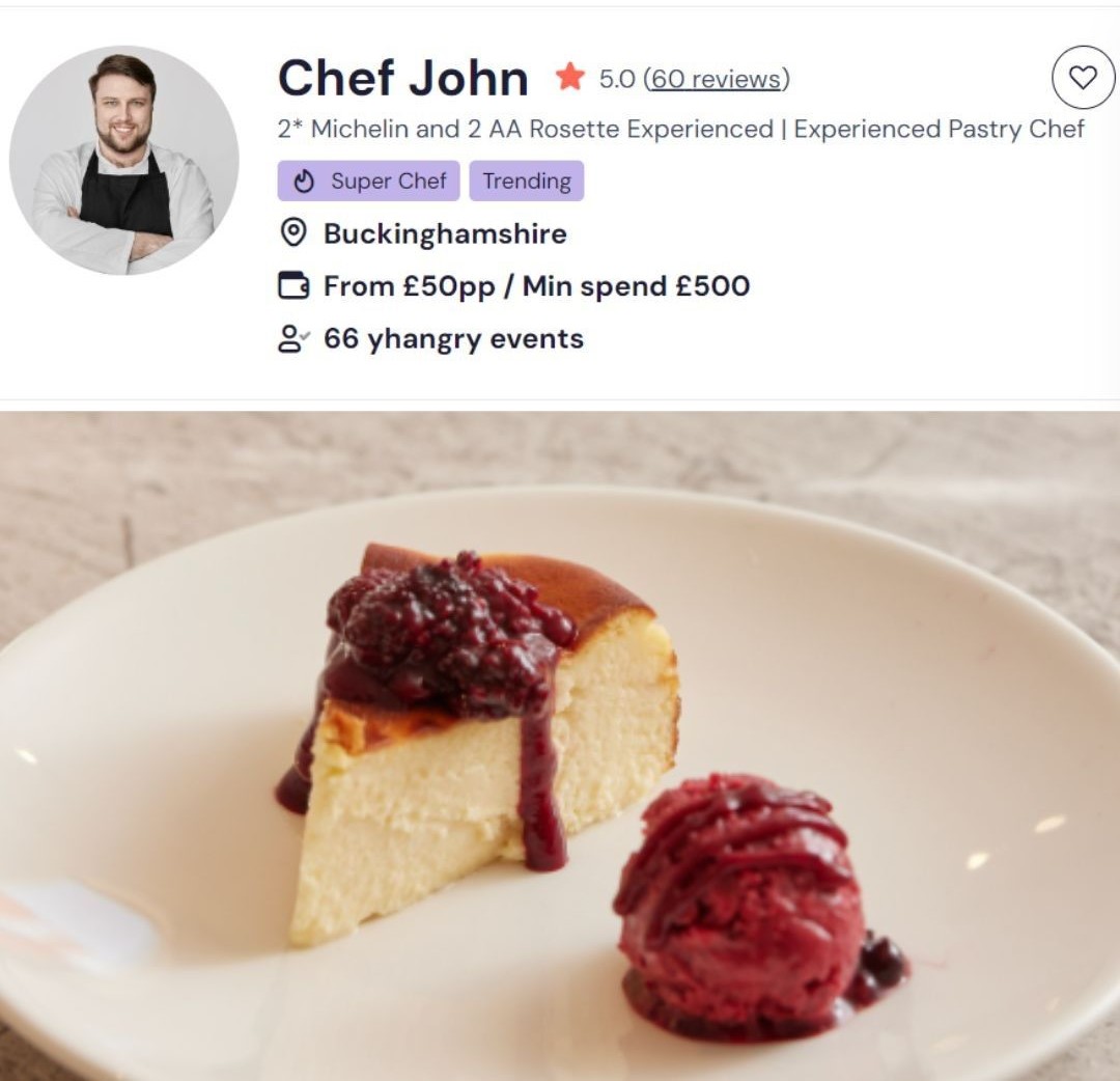 Professional baking classes in Birmingham by Chef John.
