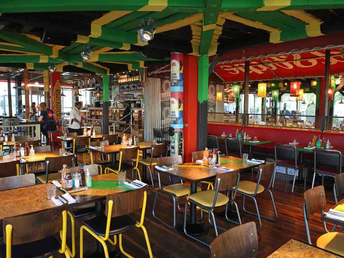 Turtle Bay restaurant offering Caribbean Christmas dinner in Blackpool.
