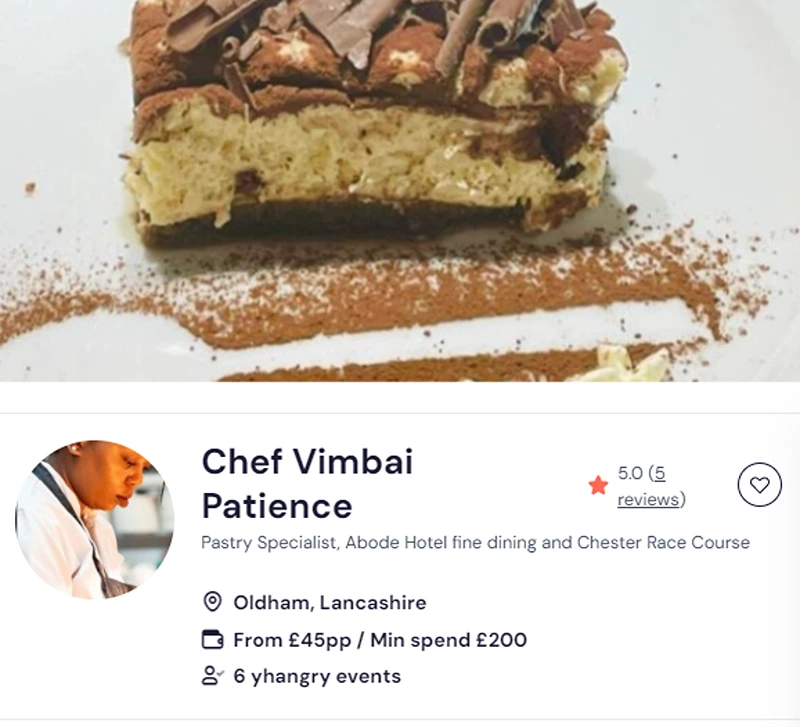 Fun-loving baking classes in Manchester by Chef Vimbai Patience