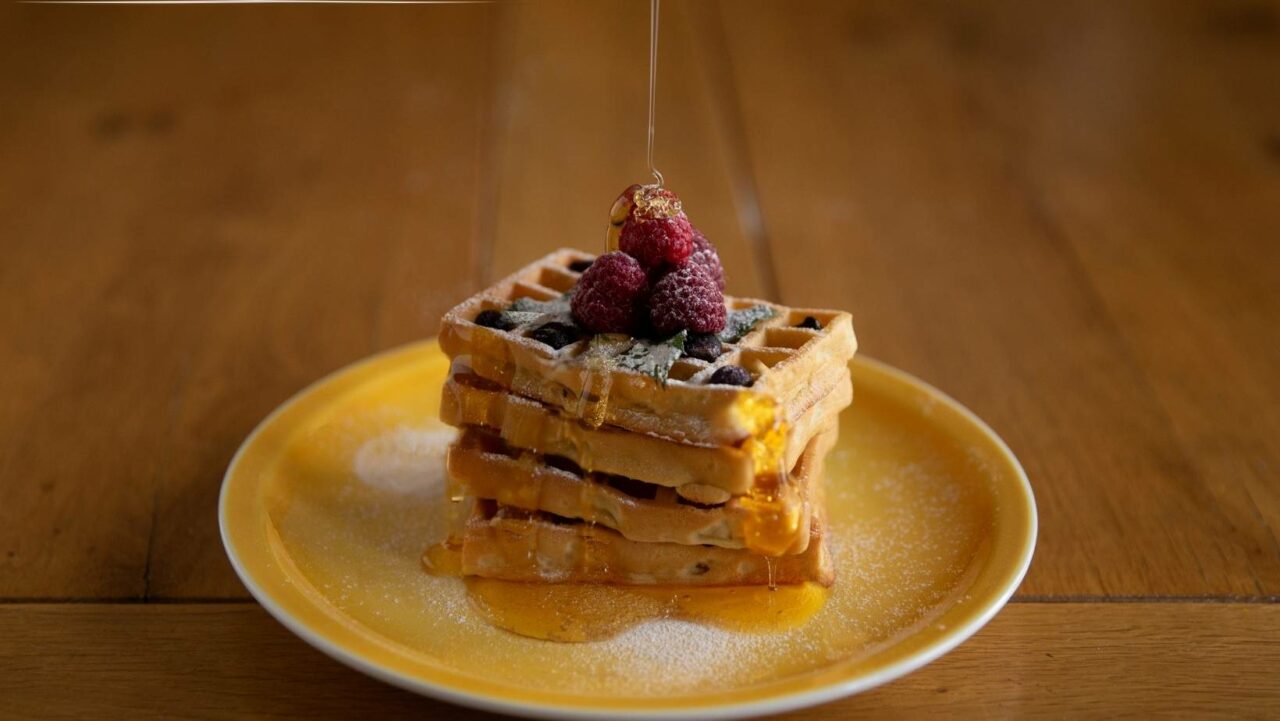 Waffles are the best Christmas Eve meal ideas