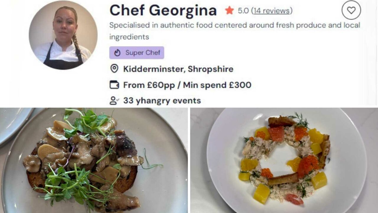 Chef Georgina is one of the best Greek chefs in Lichfield