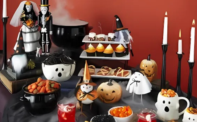 Halloween dinner party menu ideas 