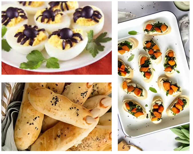 Appetisers for a fun Halloween dinner party menu