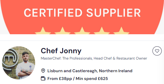 indian chef banbridge chef jonny