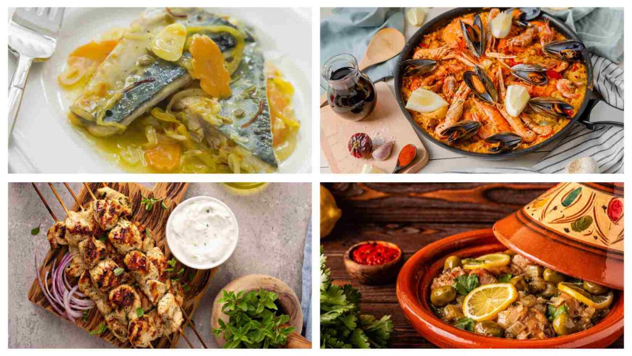 Mediterranean dinner party recipes for the main course