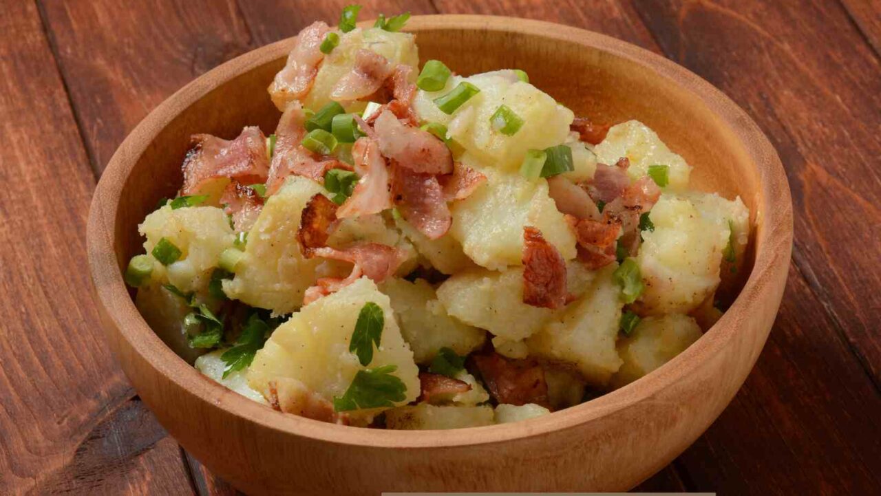 An old-fashioned German potato salad recipe