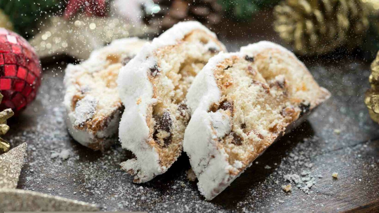 Stollen is a big part of German Christmas dinner traditions