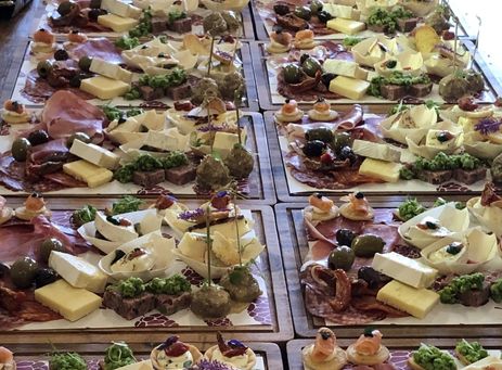 Chef Sue’s grazing table catering boards