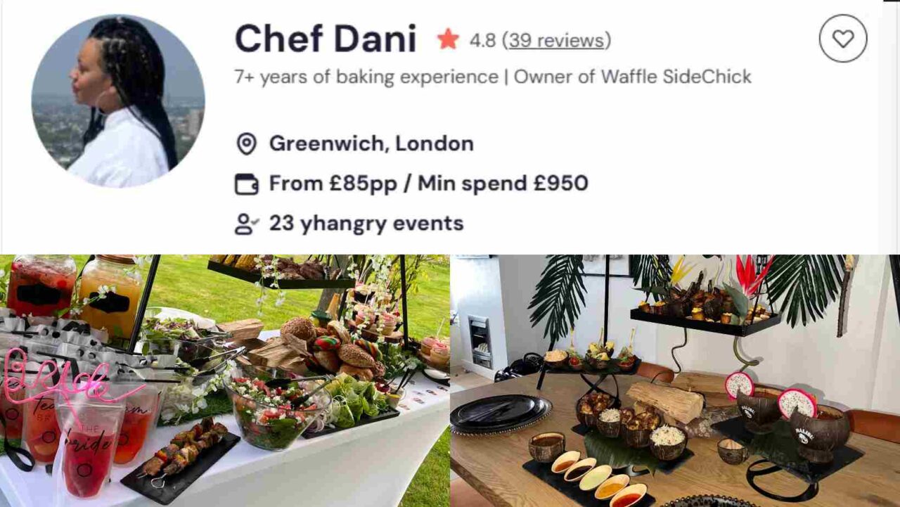 Chef Dani can turn comfort food into a luxury buffet in London